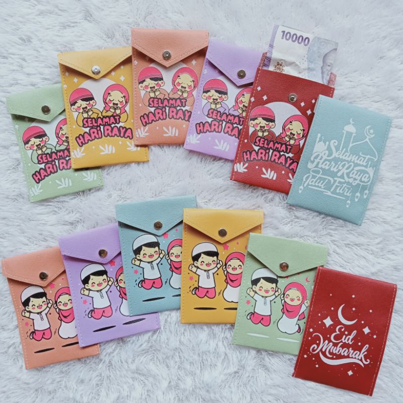 

(72pcs) Grosir Dompet amplop potrait lebaran ukuran medium