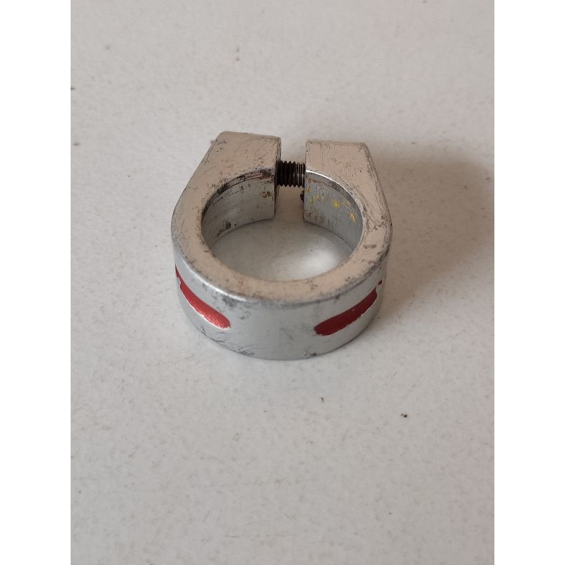 Seatclamp 28.6 klem tiang jok aloy seatpost sepeda bmx minion minitrack minivelo osbmx roadbike mtb 