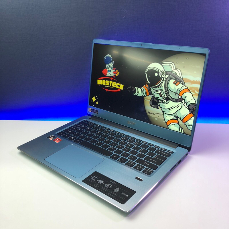 Laptop Acer Swift 3 Amd Ryzen 5-3500U Ram 8GB SSD 512GB 14in FHD WINDOW11 MULUS