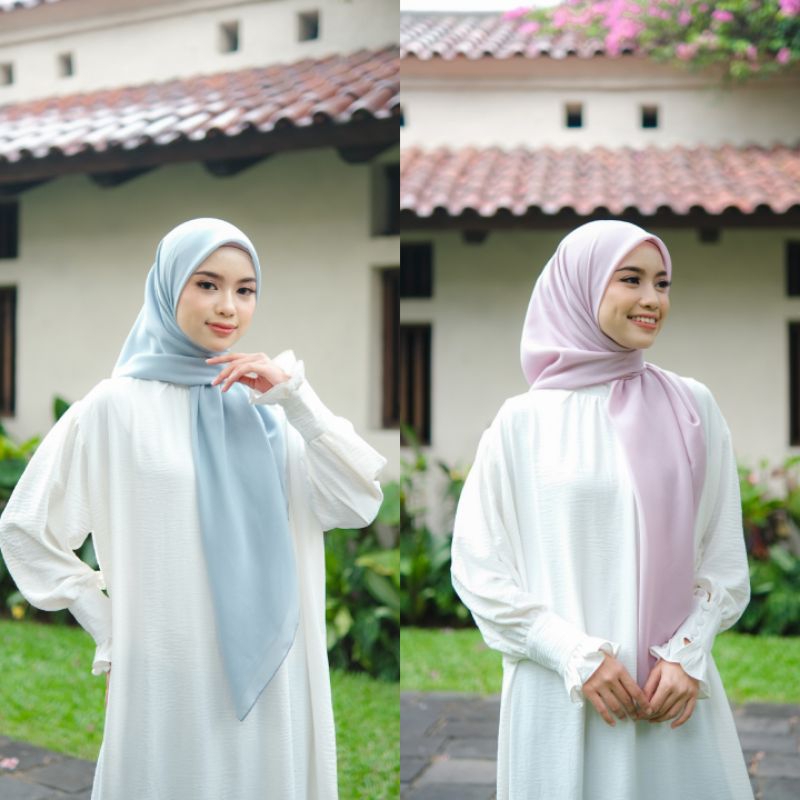 Hijab Segi Empat Voila Scarf Original - Hijab Voila Terbaru - Voila Scarf Premium - Voila Scarf Mura