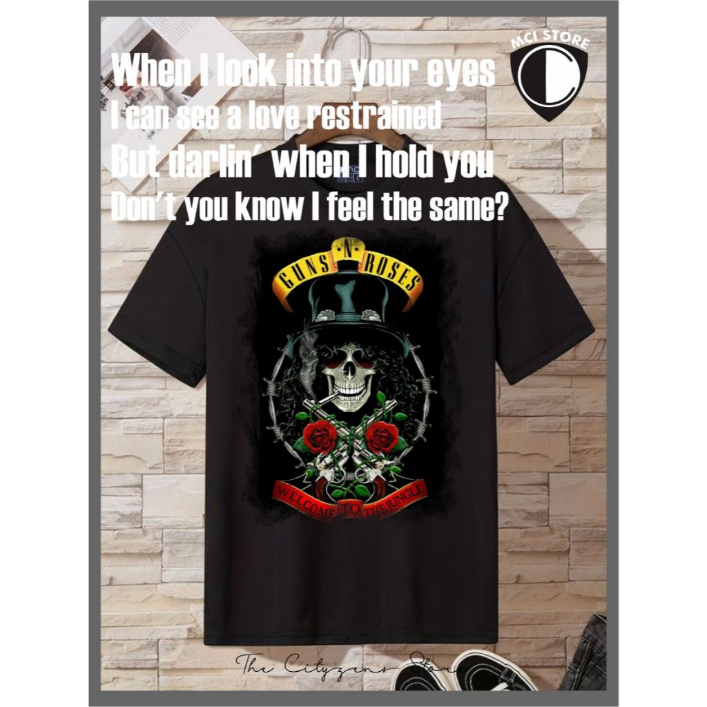 Kaos Guns n Roses Eps. 7 Pria/Wanita