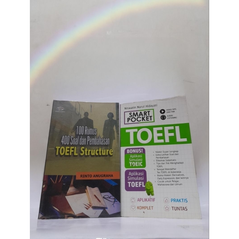 *BEKAS* Buku TOEFL | TOEFL Structure