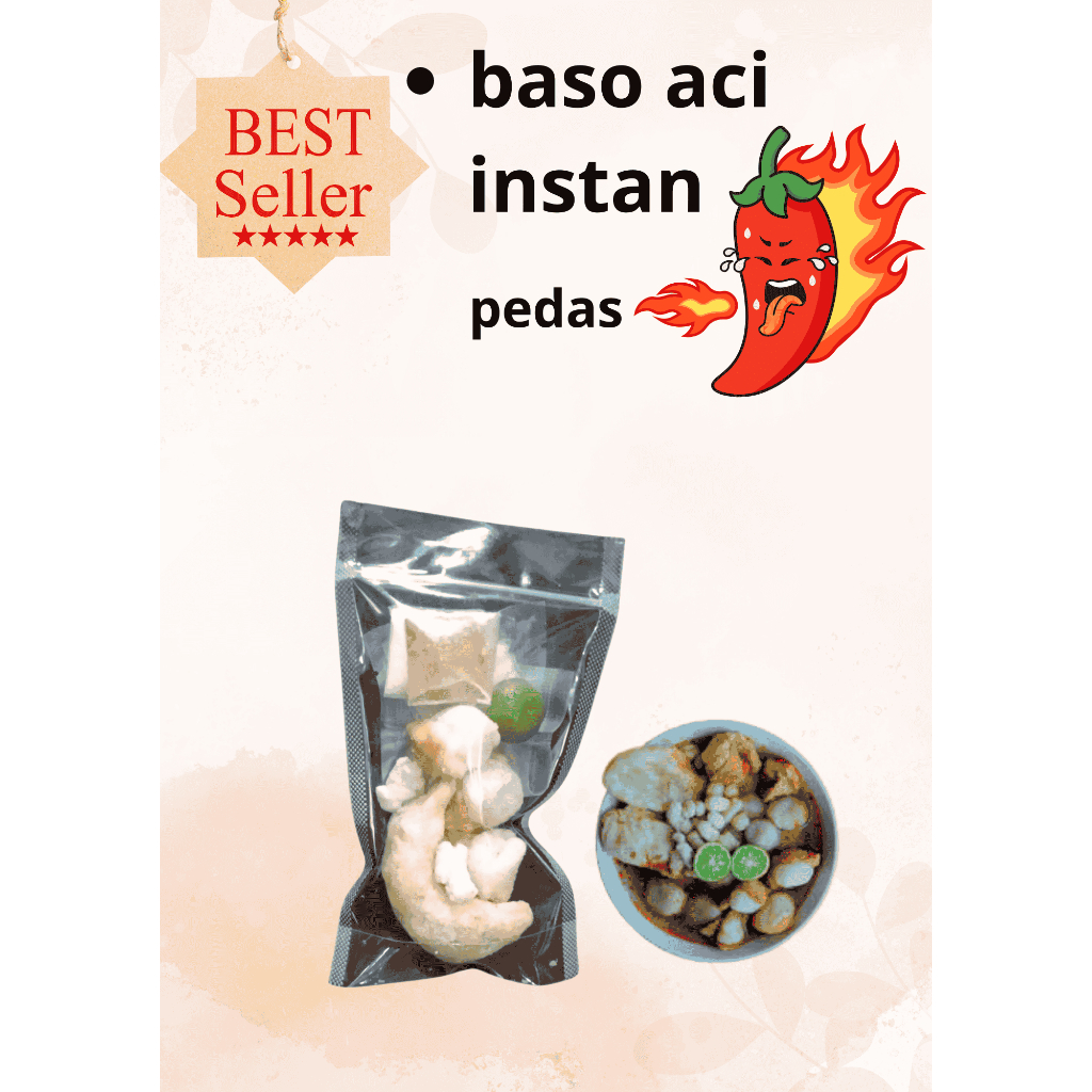 

Boso Aci Instan Pedas bacoli