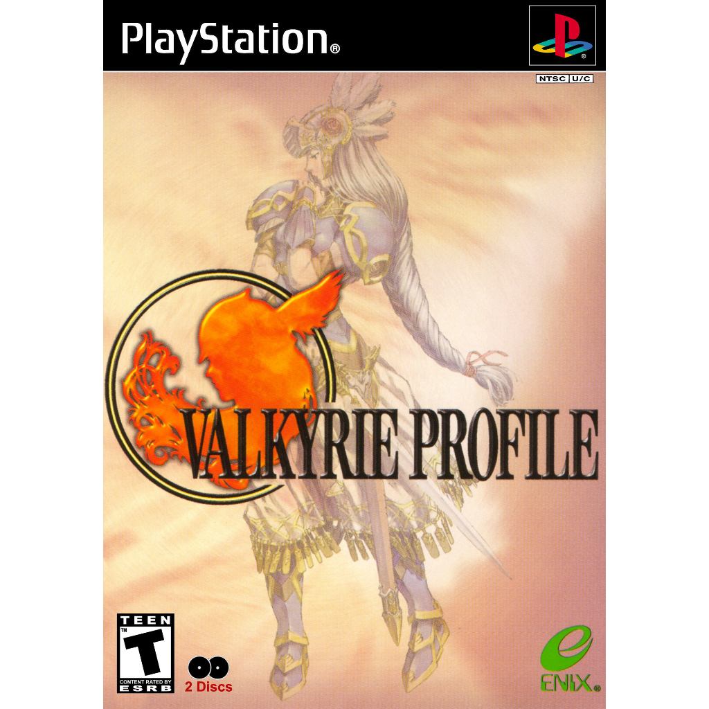 KASET CD GAME PS1: VALKYRIE PROFILE (2 DISC)