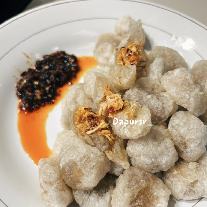 

CIRENG MINI AYAM ISI 50 CHILI OIL MAKANAN PEDAS KEMASAN VACUM