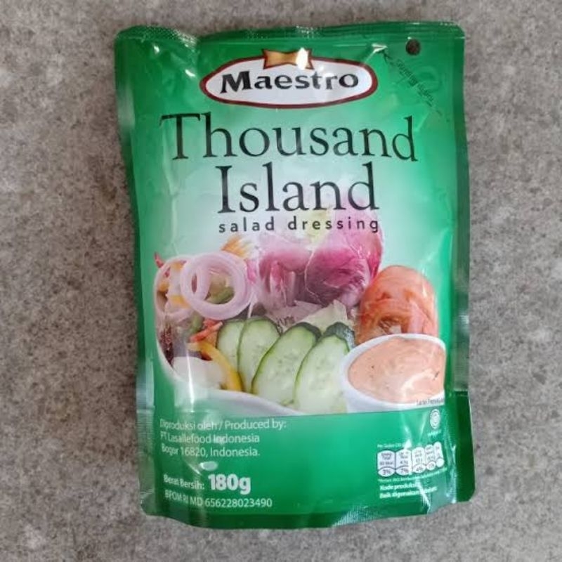 

Maestro Thousand Island Salad Dressing 180g