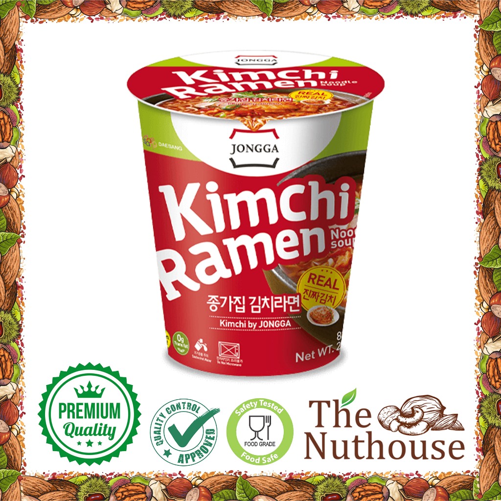 

JONGGA Kimchi Ramen Noodle Soup / Pop Mie Cup / Instant Noodle 82.5gr