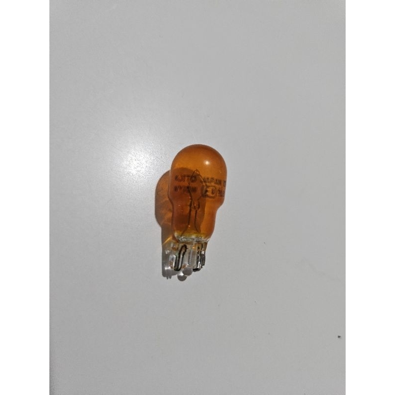 bohlam bola lampu sen tusuk kuning kecil koito