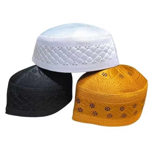 Peci ALDAN SPON Murah , Peci Bangladesh Spon Lokal , Peci Haji Aldan Spon , Peci Kopiah Bangladesh S