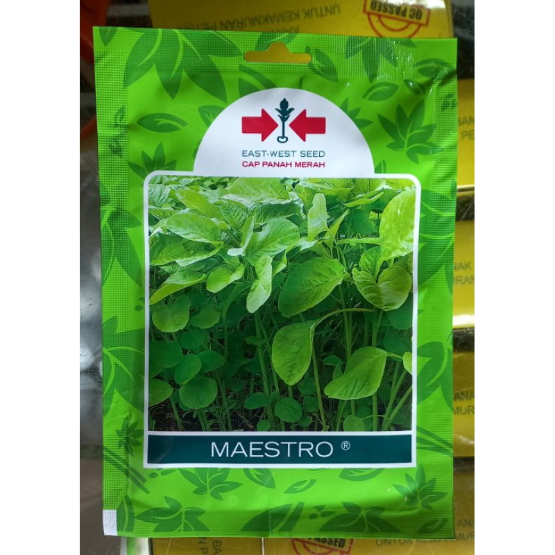 Benih Bibit Bayam Maestro Cap Panah Merah