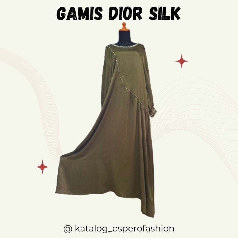 Gamis Dior Silk