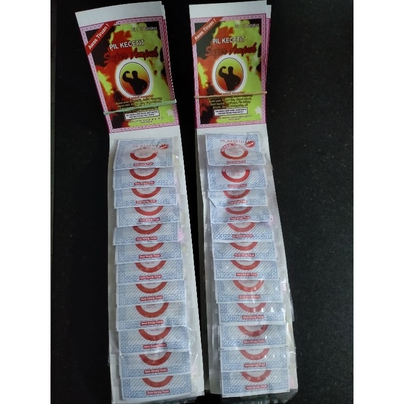PIL KECETIT super ampuh (1rtg@12sachet)