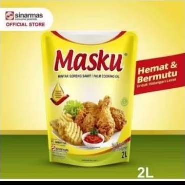 

Minyak Goreng Masku 2liter (1Dus isi 6pcs) kemasan Ekonomis