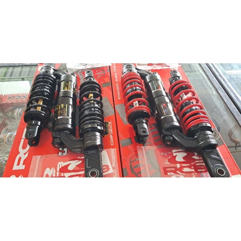 SHOCK BELAKANG RCB 330MM DOUBLE TABUNG NMAX MODEL FLOW PRO