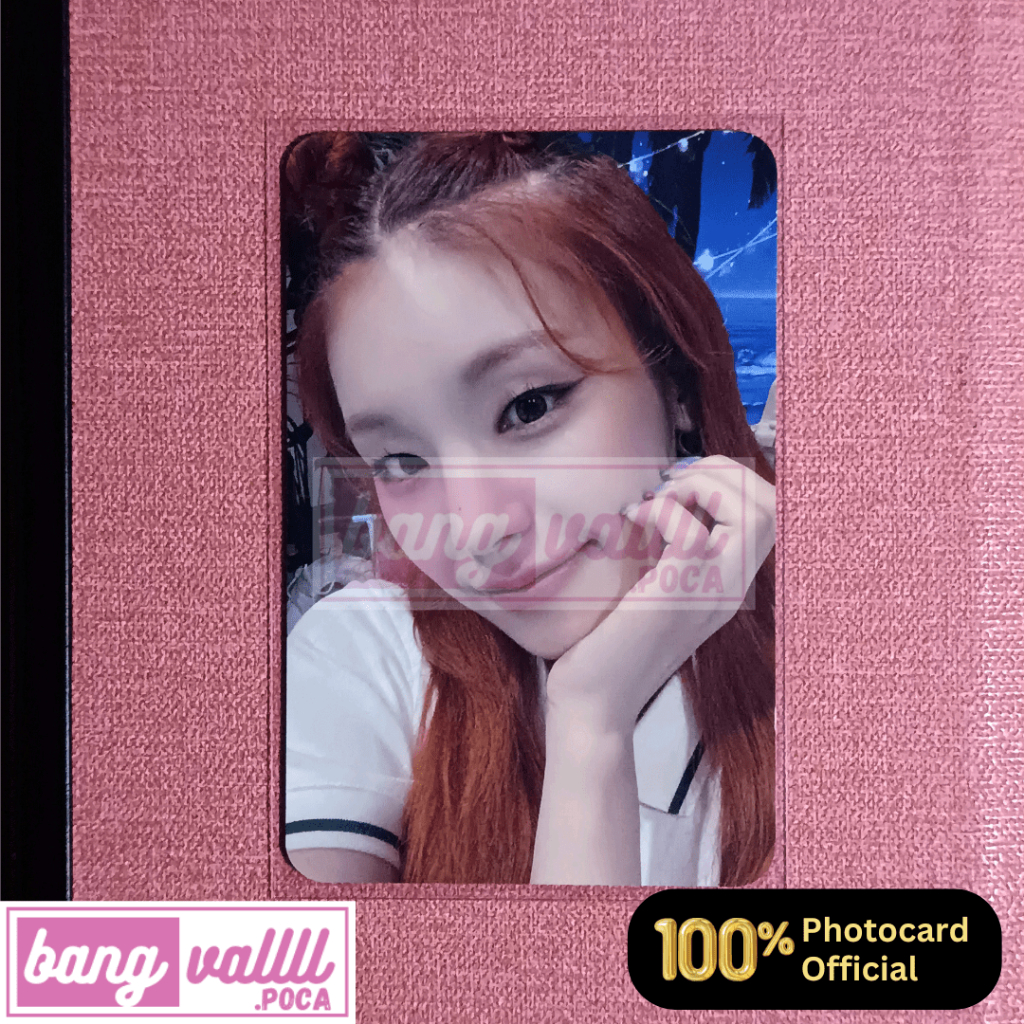 PHOTOCARD PC YEJI SOUNDWAVE LOTTERY GUESS WHO TENNIS OFFICIAL