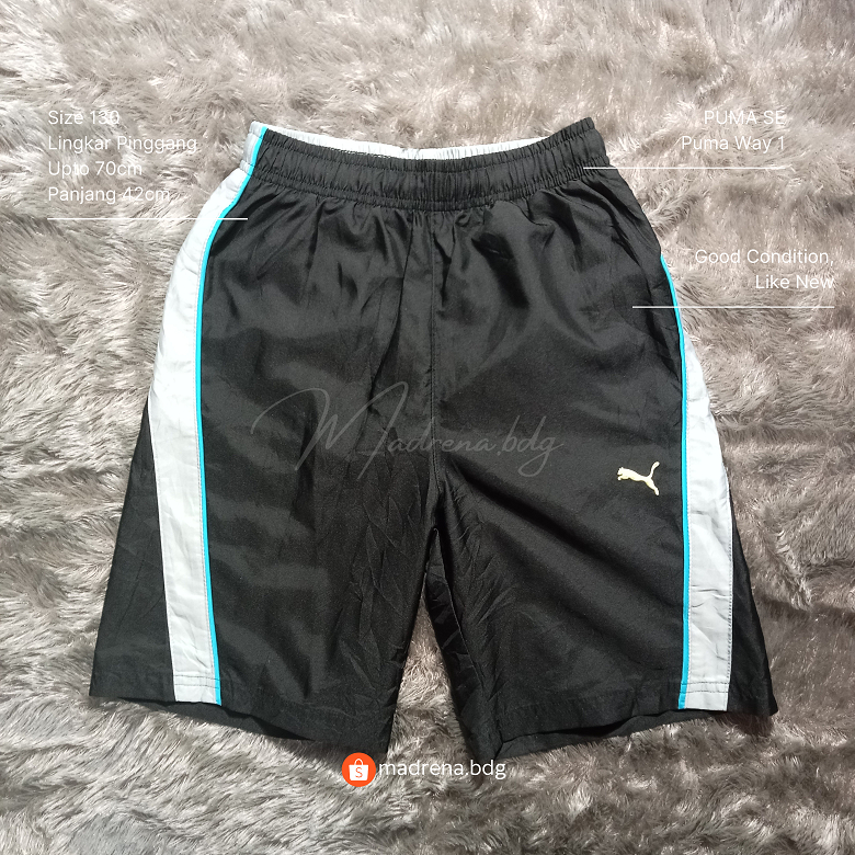 PUMA Celana Olah Raga Anak Laki-Laki / Celana Sport Anak Laki-Laki / Celana Sport Anak / Celana Para
