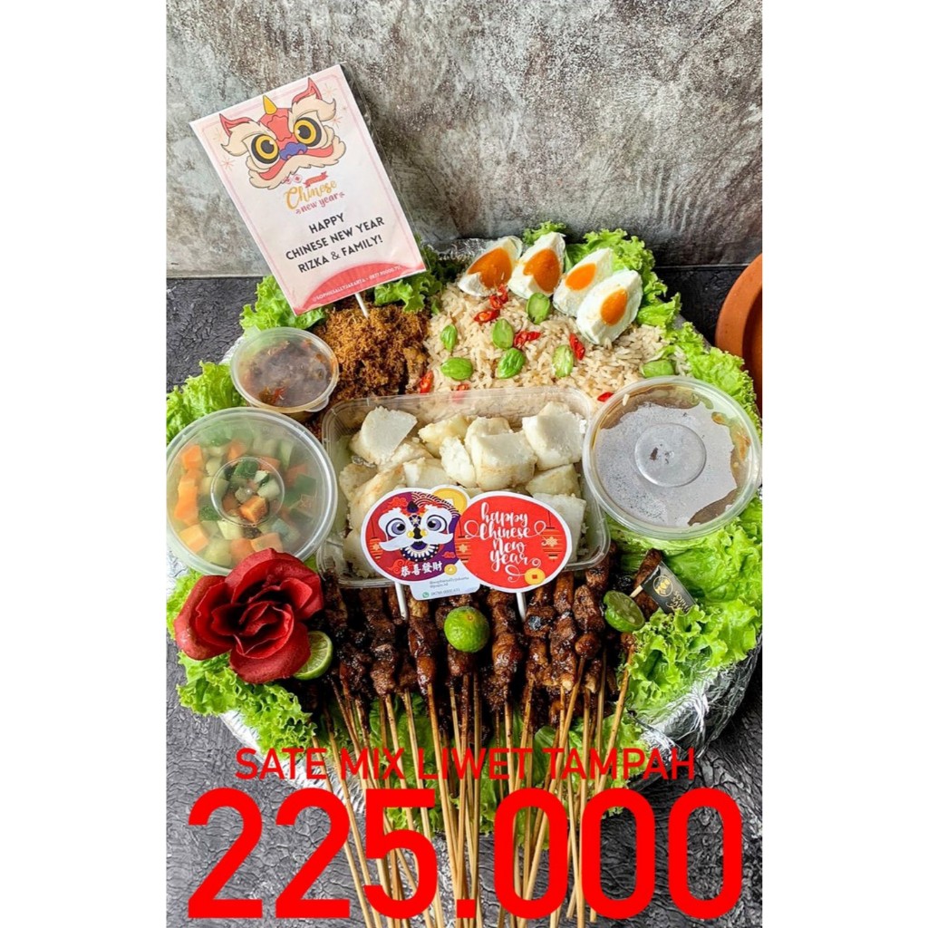 

Sate mix Liwet Tampah - Hampers Imlek / CNY Edition - Ready Setiap Hari