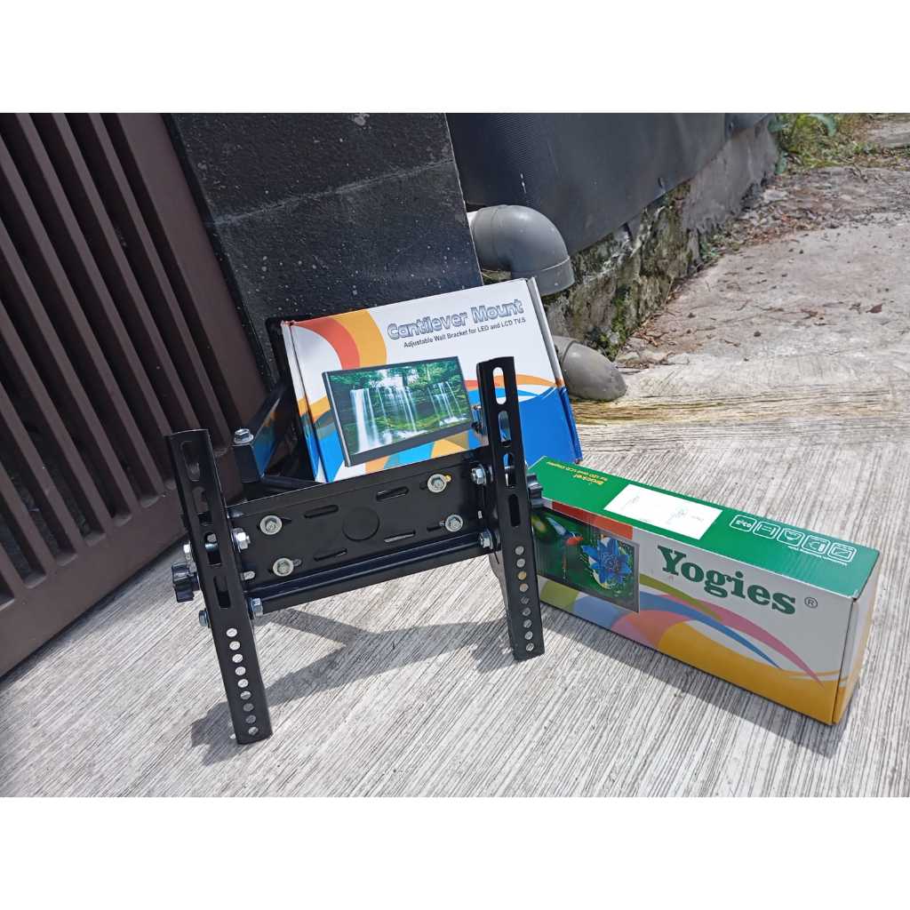 jual Yogies Bracket TV L + Swevel/penyangga tv/dudukan tv LED