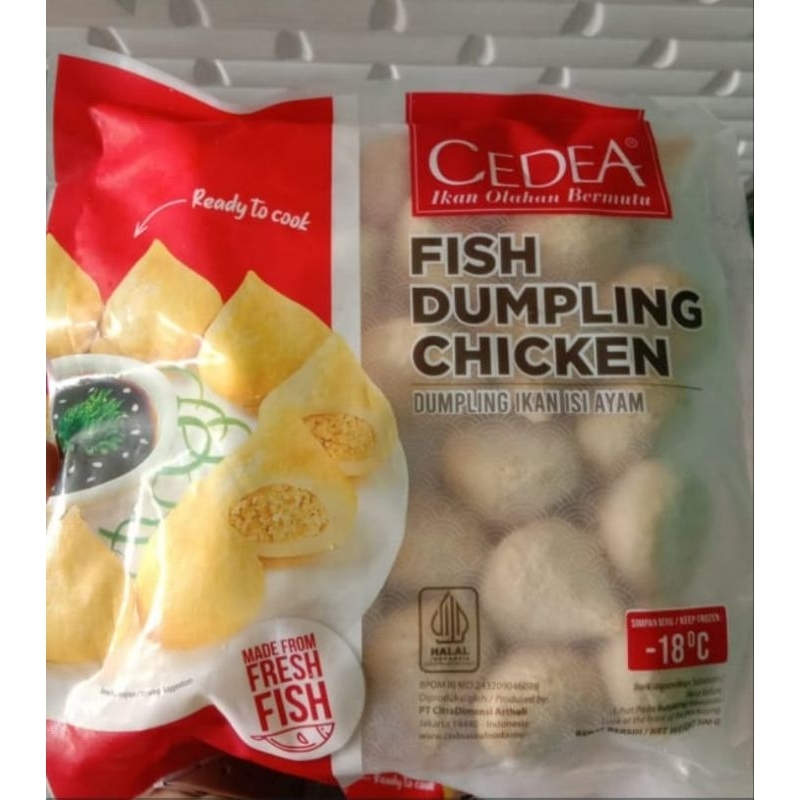 

cedea fish dumpling ayam