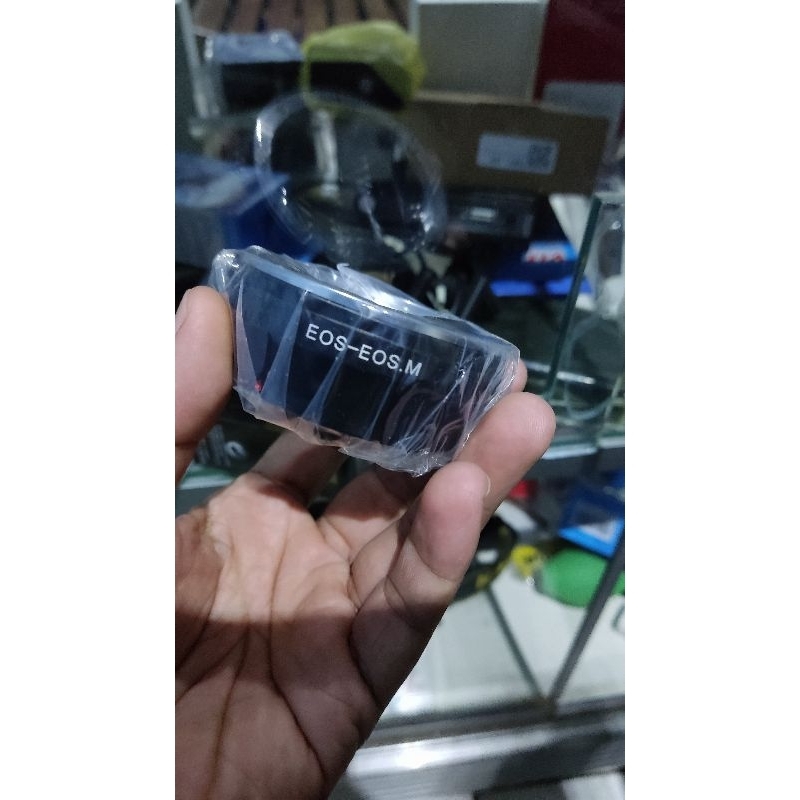 Adapter lensa canon Eos ke Eos M mirorles