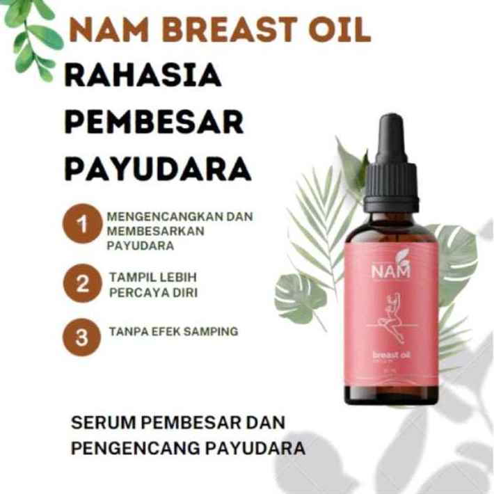 NAM BREAST OIL SERUM  PEMBESAR PAYUDARA  ALAMI ORIGINAL  SERUM