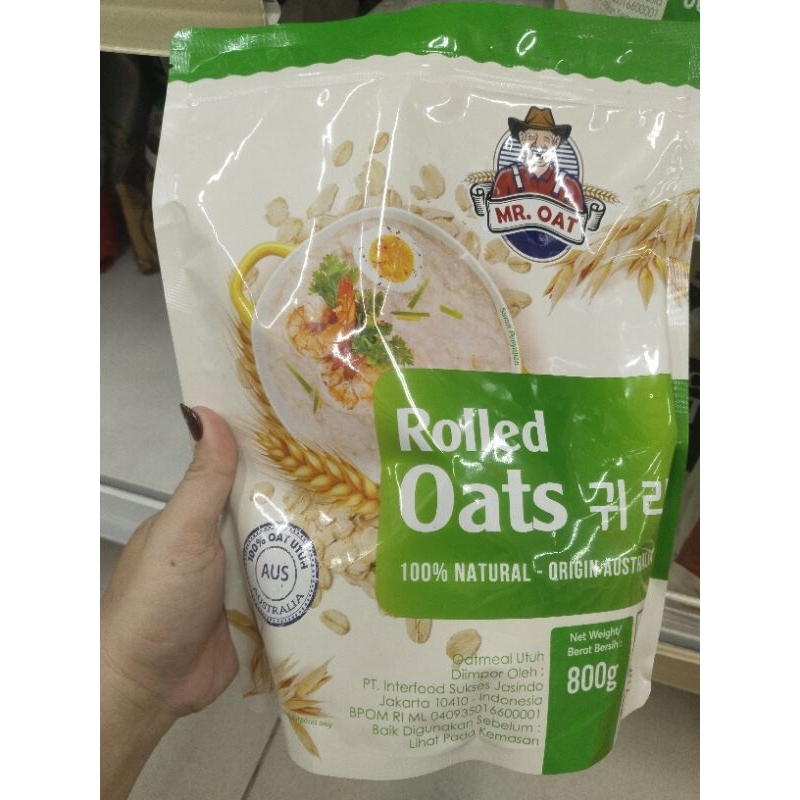 

MR. OAT Rolled Oat Origin Australia 800gr