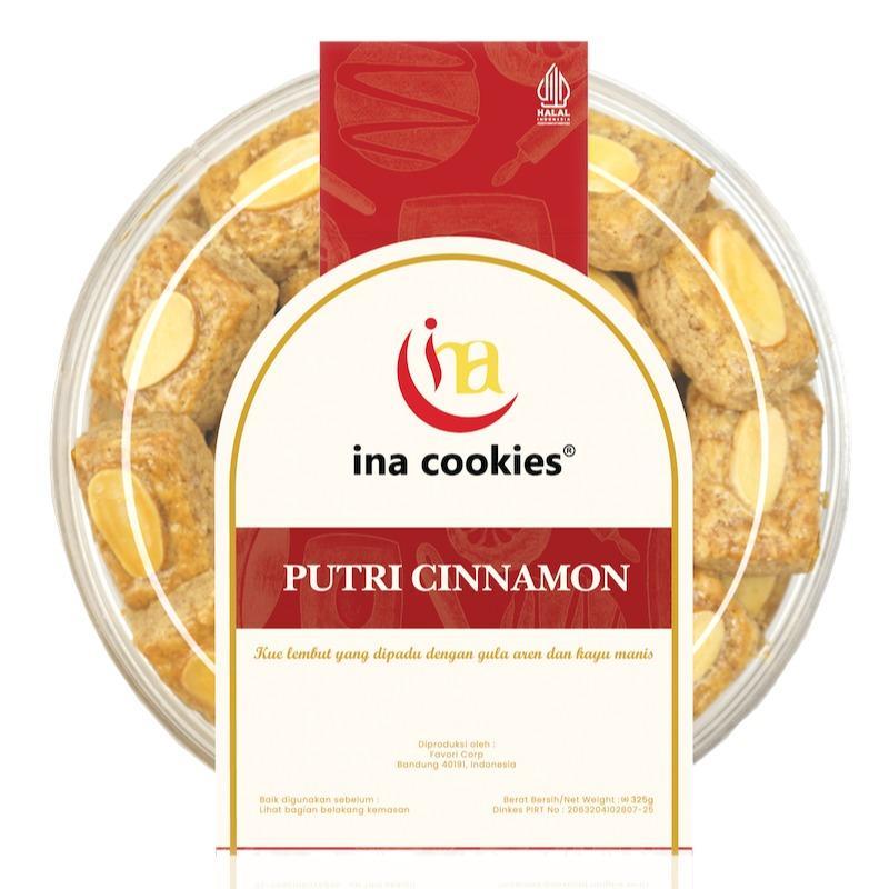 

Putri Cinnamon - Kue Kering Premium Toples Reguler by Ina Cookies