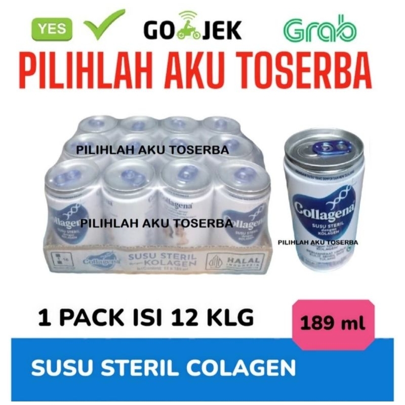 

COLLAGENA Susu Steril 1 Pack 12 pcs 189ml