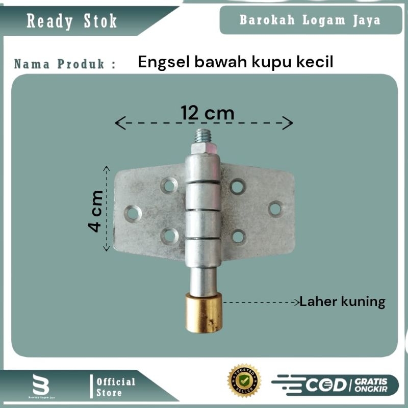 Engsel Henderson Bawah Kuning Kupu Kecil | engsel bawah kupu kecil