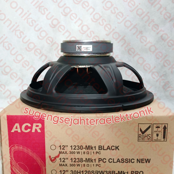 Speaker 12 inch 1238 MK 1 PC ACR CLASIC Original