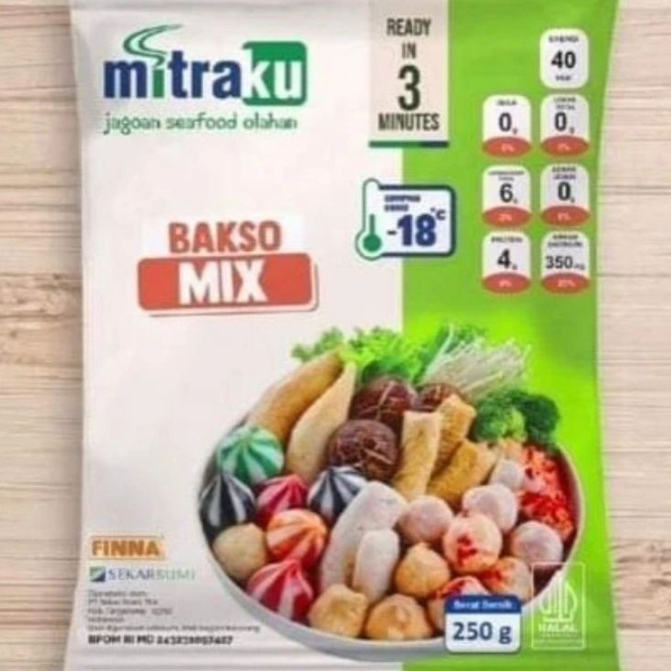 

MITRAKU BAKSO MIX 250GRAM - DISASS JOGJA