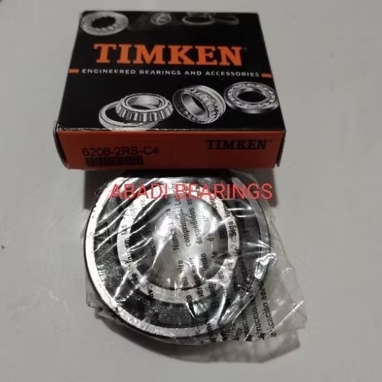 BEARING 6206 2RS C4/6206 2RSC4 TIMKEN ASLI