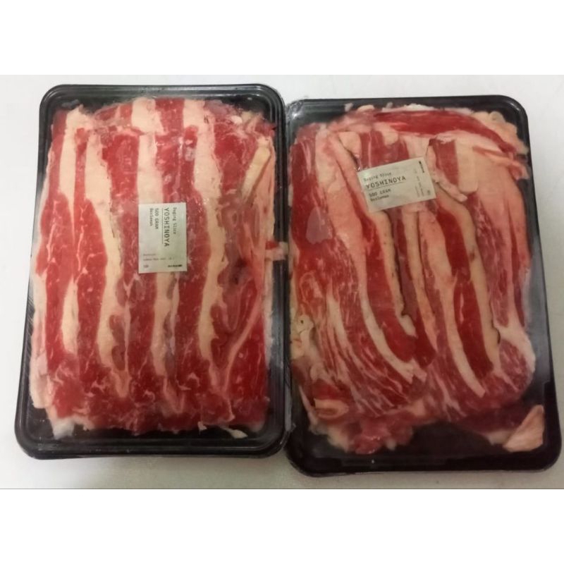 

Beef Slice Yosinoya Shortplat 500 Gr