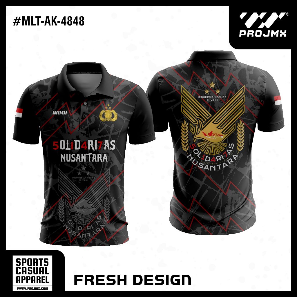 PROJMX - KAOS JERSEY SOLIDARITAS NUSANTARA47 TERBARU FULL PRINTING 