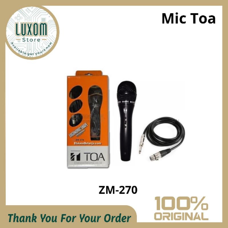 Mic Toa ZM-270/Mic Toa/Zm270/Mic/mikrofon/Mic