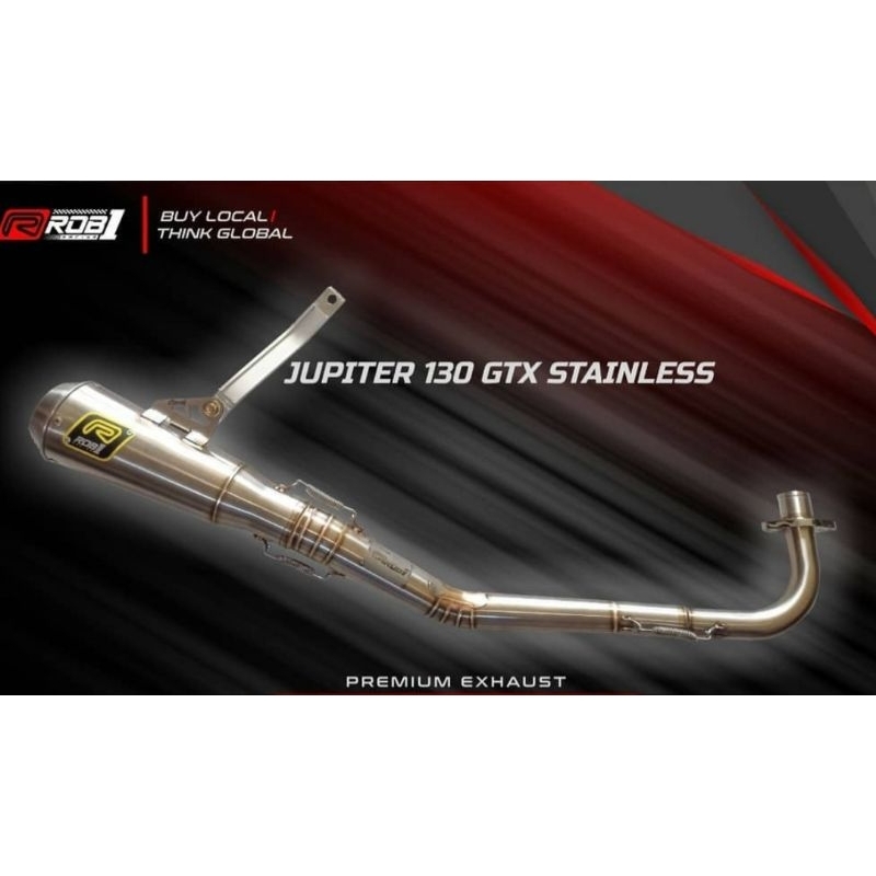 knalpot rob1 jupiter gtx 130cc original