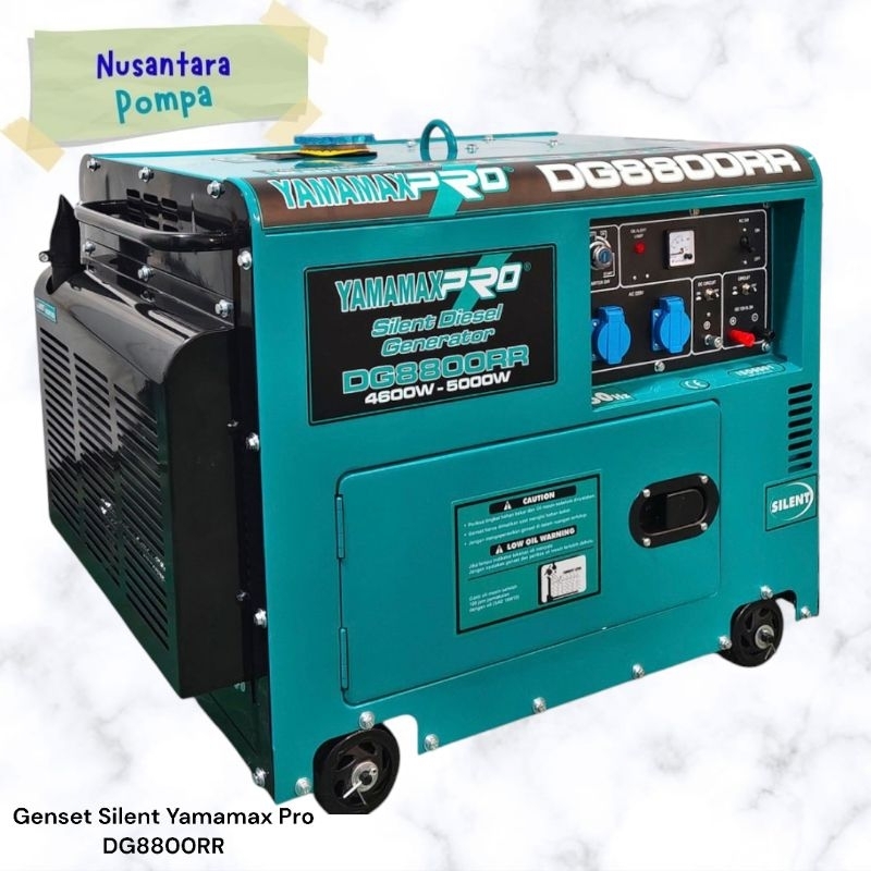 Genset Silent Yamamax Pro DG8800RR