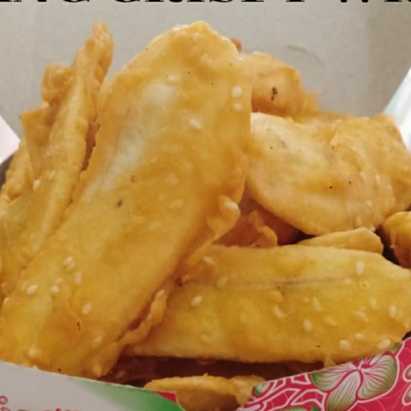 

Pisang Goreng Gepeng Frozen Setengah Matang Khas Singkawang | Pisang Goreng Frozen | Pisang Goreng Wijen