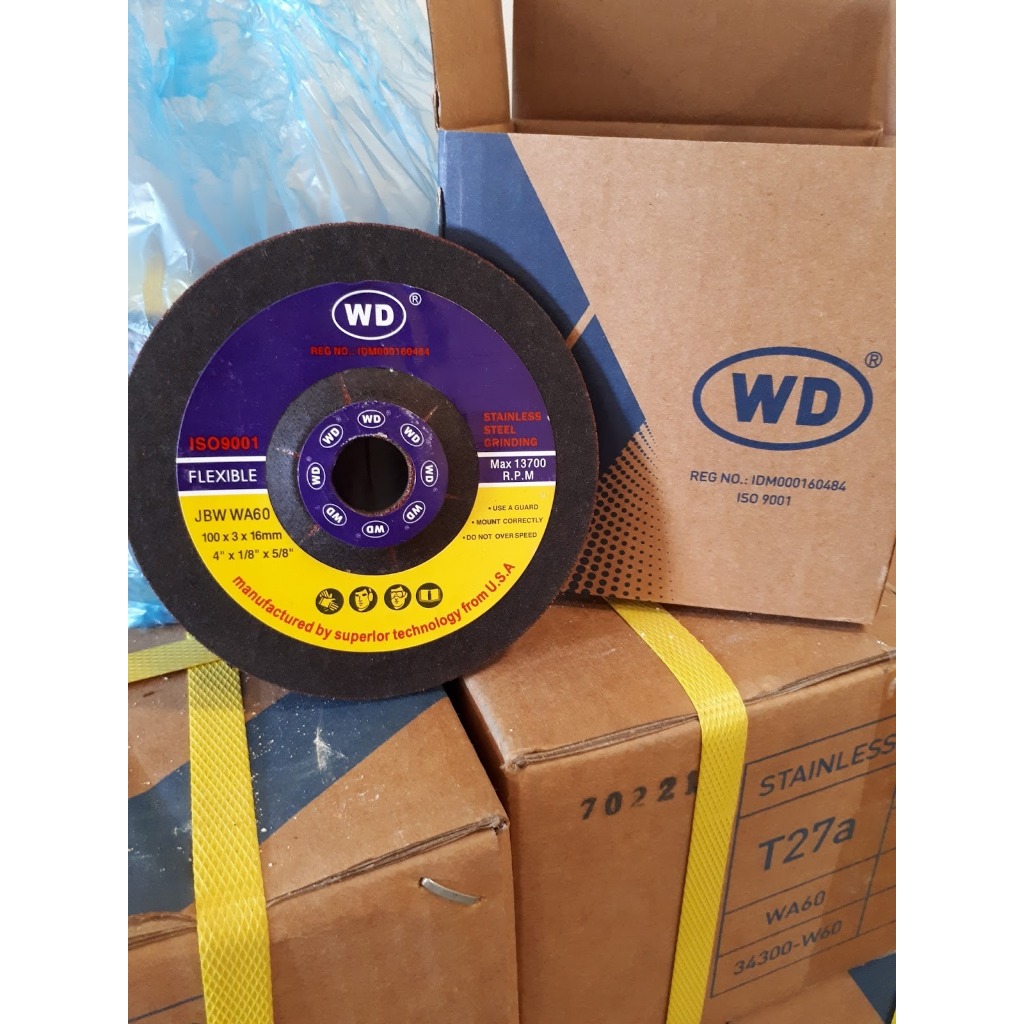 WD Batu Gerinda Poles FLEXIBLE STAINLESS / WA 60/ WD Flexible Grinding