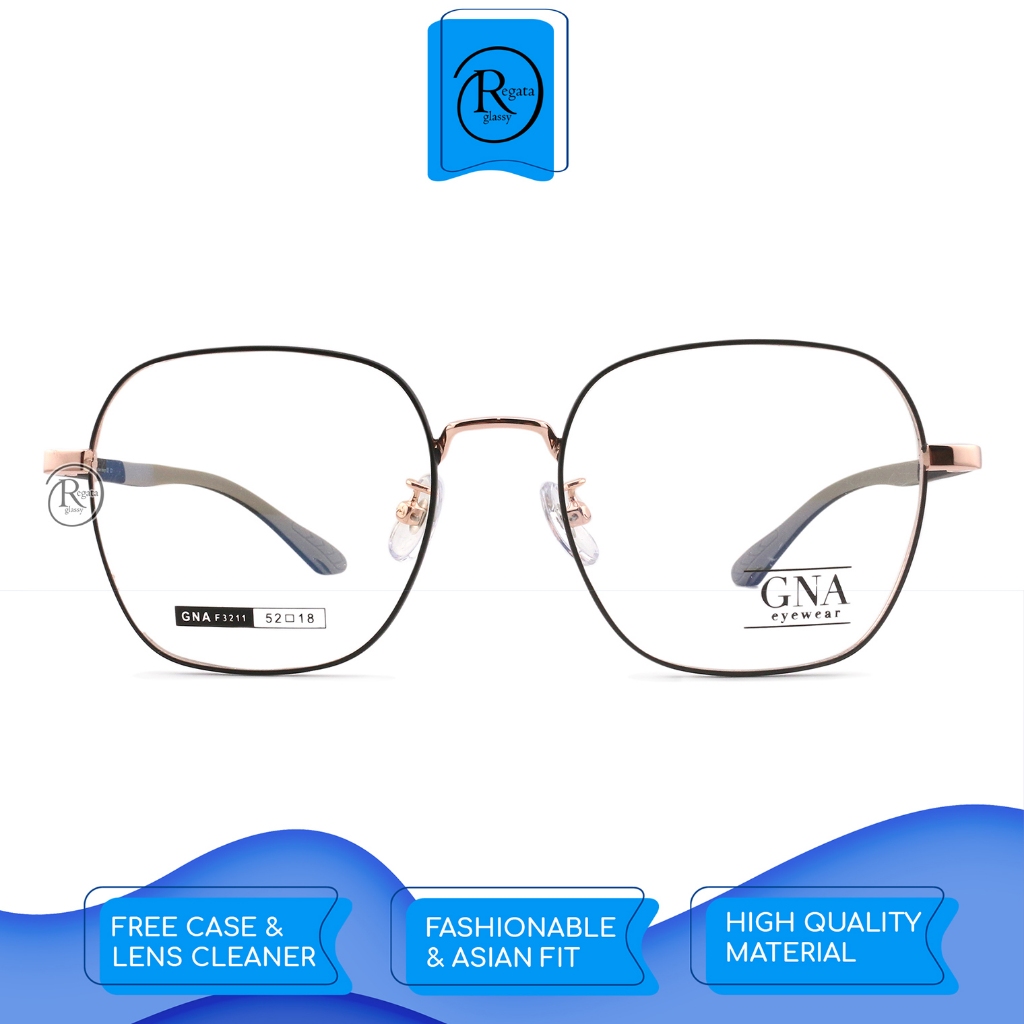 GNA Eyewear /  GNA F-3211 / Frame Kacamata GNA Eyewear ORIGINAL