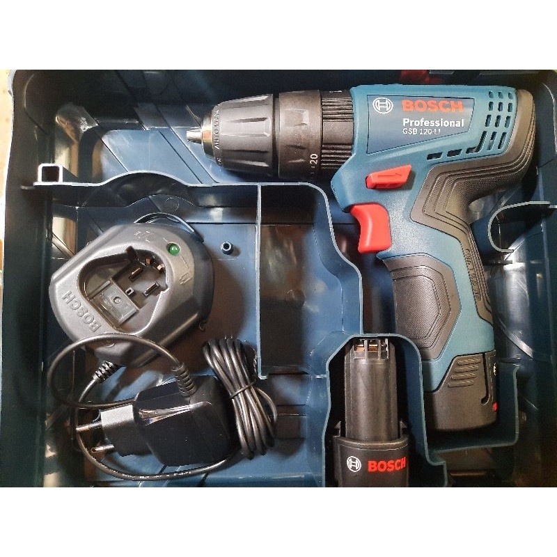 Bor Tembok Baterai Bosch GSB 120 LI
