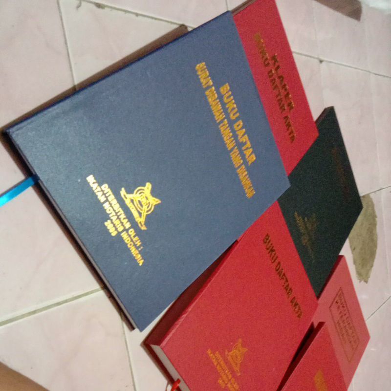 Buku Wajib Notaris / Buku Protokol Notaris 7 Buku