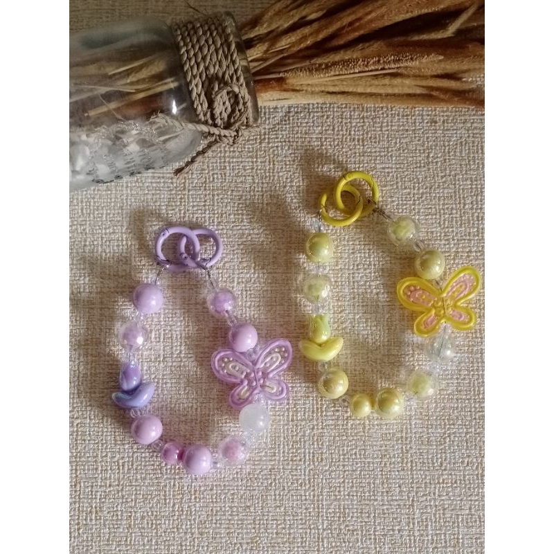 Phone strap bag charm import