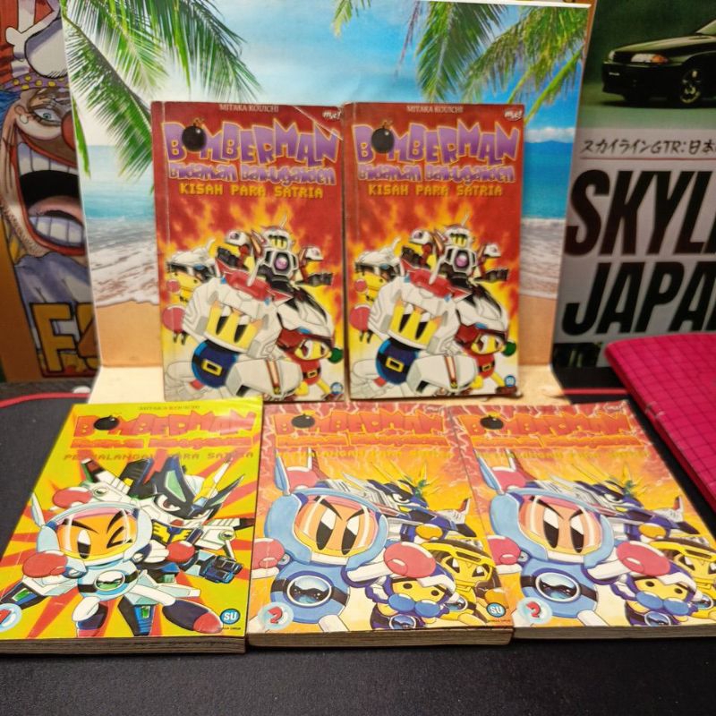 ( bisa cod )komik bomberman Cabutan Original preloved