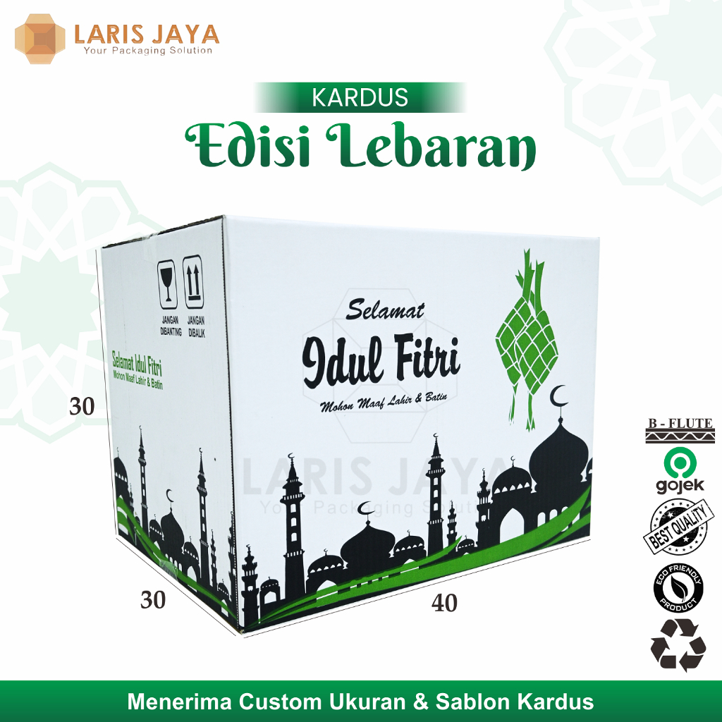 

BOX PARCEL A1 BESAR ~ 40x30x30cm Kardus || Lebaran || Idul Fitri || Sembako || Eid Mubarok || Packing Sembako