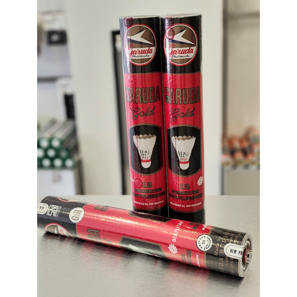 Garuda Shuttlecock Gold Merah / SHUTTLECOCK GARUDA GOLD MERAH/ KOK GARUDA MERAH/ KOK BADMINTON