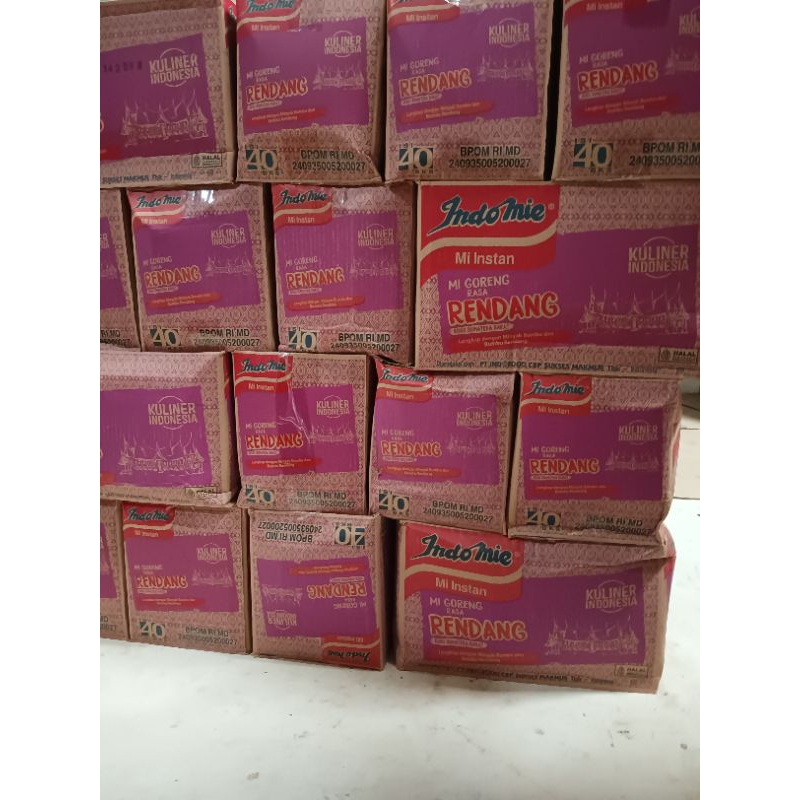 

indomie goreng Rendang