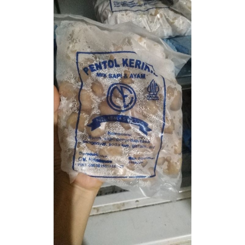 

pentol kerikil sapi mix ayam