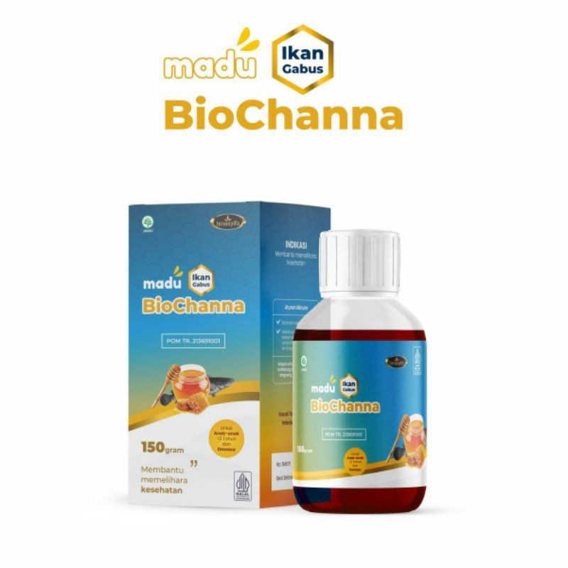 

MADU BIOCHANNA - Madu Ikan Gabus Premium