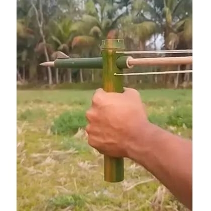(MODEL 4) PANAH BAMBU TRADISIONAL, Cocok untuk Berburu Hama AKURAT